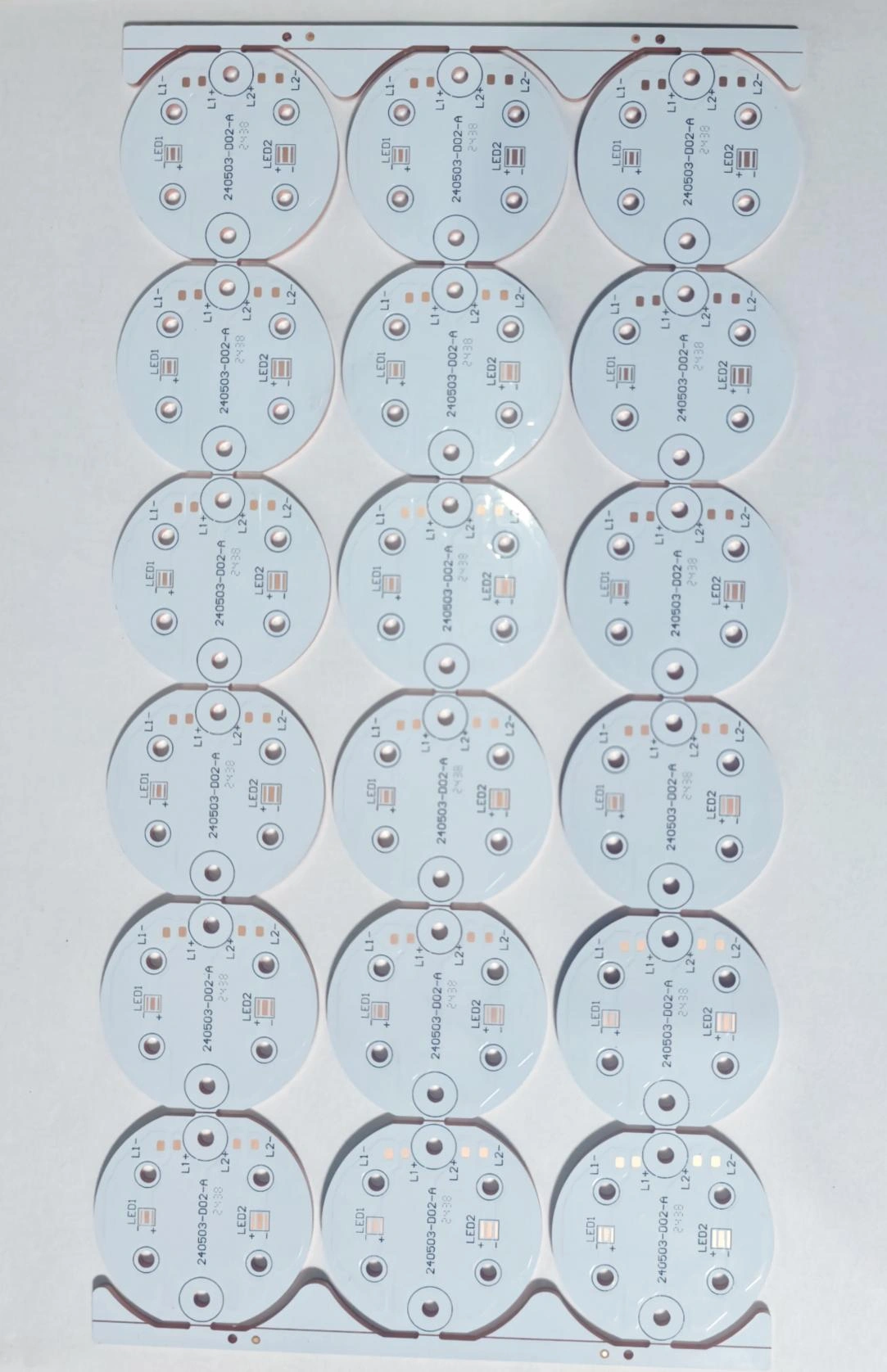 Circuit imprimé en aluminium (MCPCB) pour modules d'éclairage LED