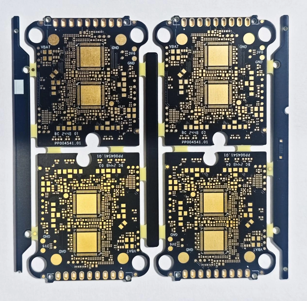 Circuit imprimé ENIG noir haute densité pour modules d'alimentation et de contrôle